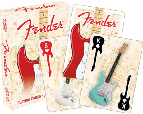 Jeu de cartes Fender Stratocaster